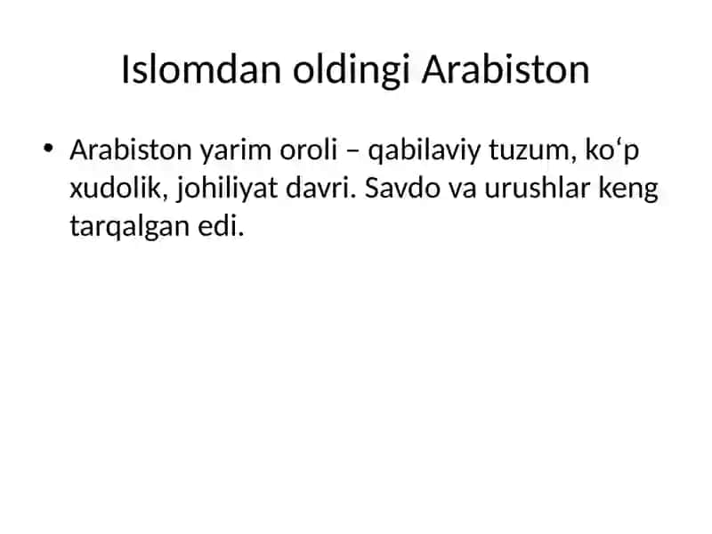 Islom dini tarixi 3