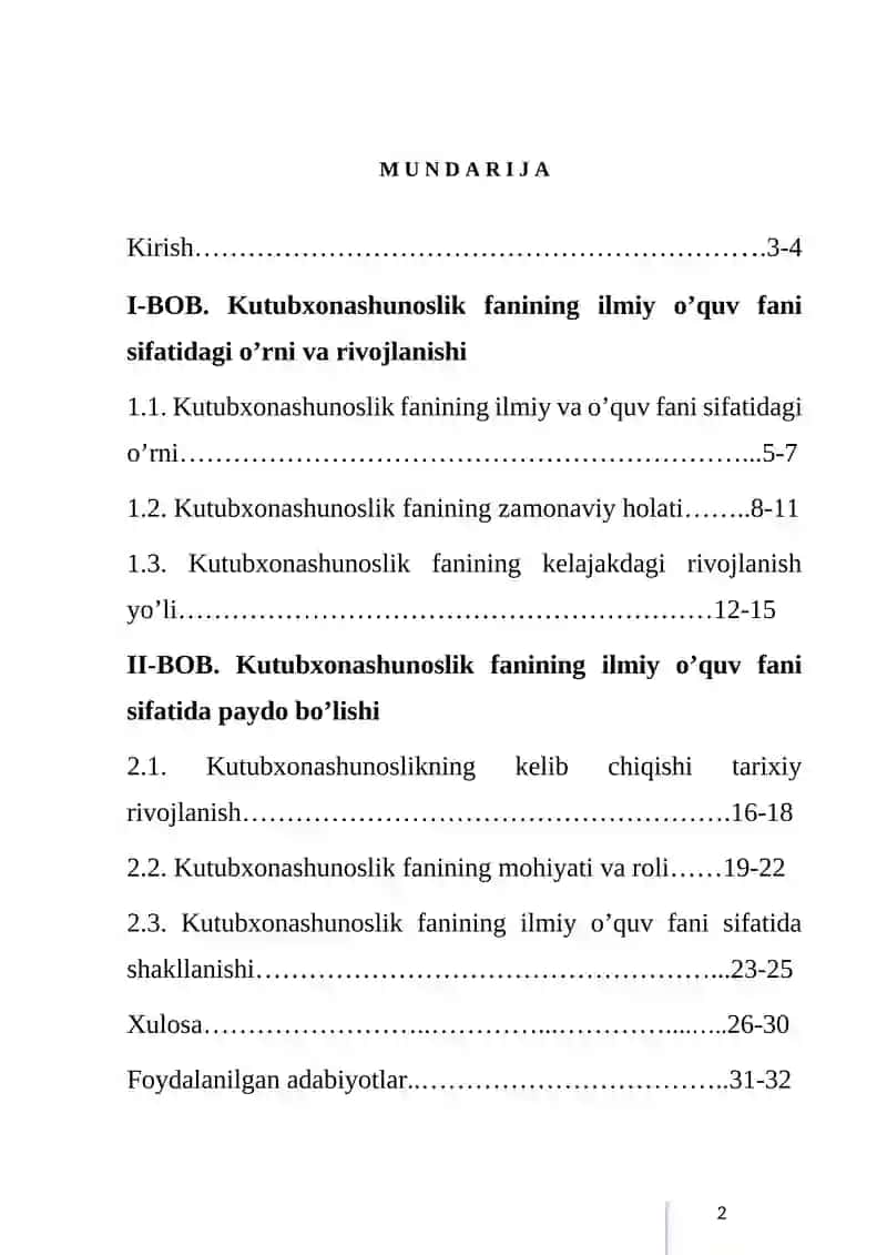 KUTUBXONASHUNOSLIK FANINING ILMIY O’QUV FANI SIFATIDA PAYDO BO’LISHI VA SHAKLLANISHI (XIX) 3