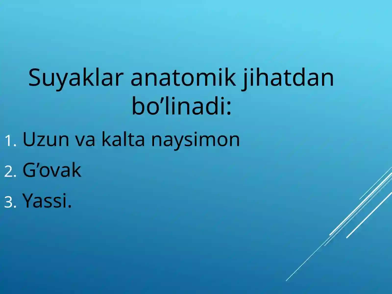 TAYANCH-XARAKAT TIZIMI KASALLIKLARINI 
NUR TASHXISI 3