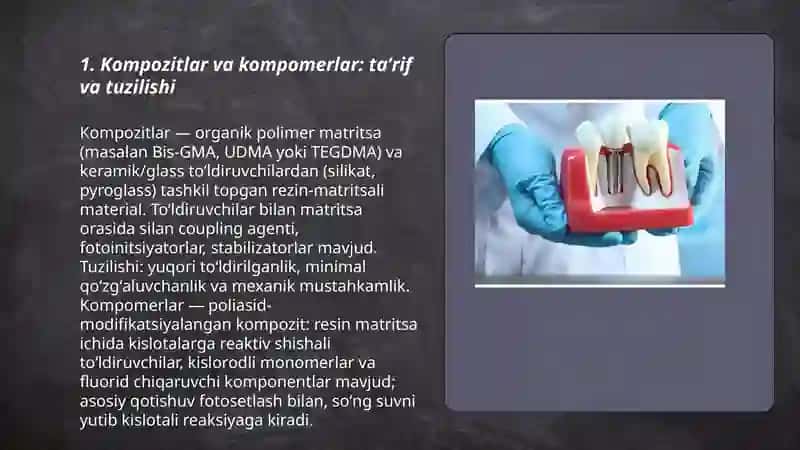 KOMPOZITLAR, KOMPOMERLAR 3