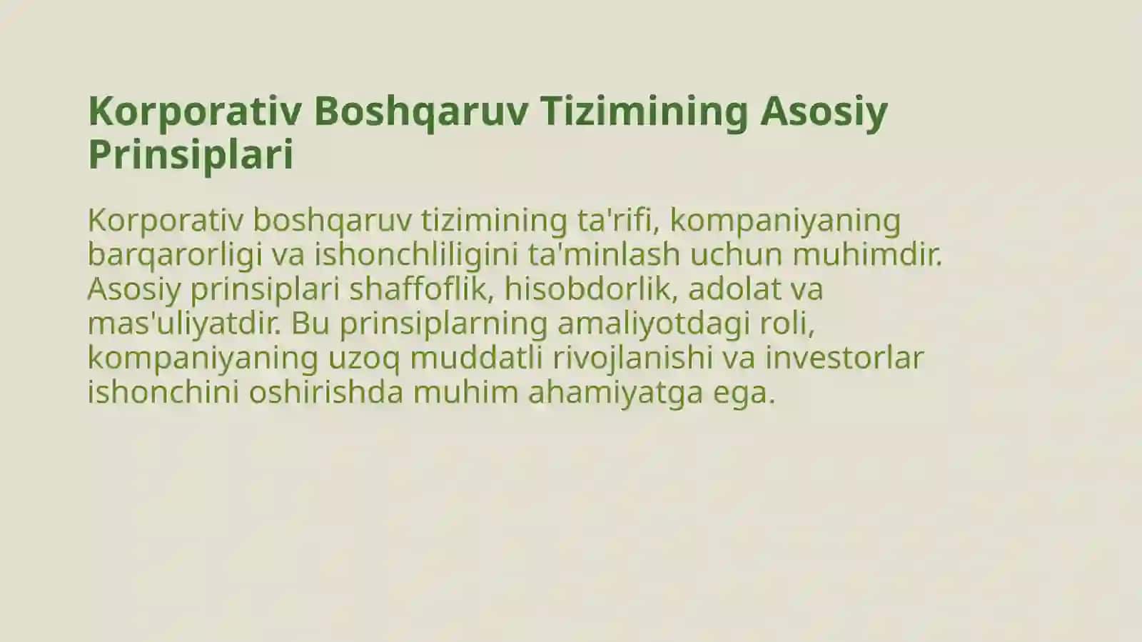 Korporativ boshqaruv tizimi 3