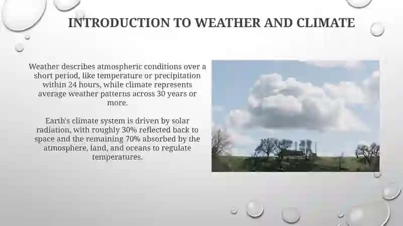 Weathe and climate 3