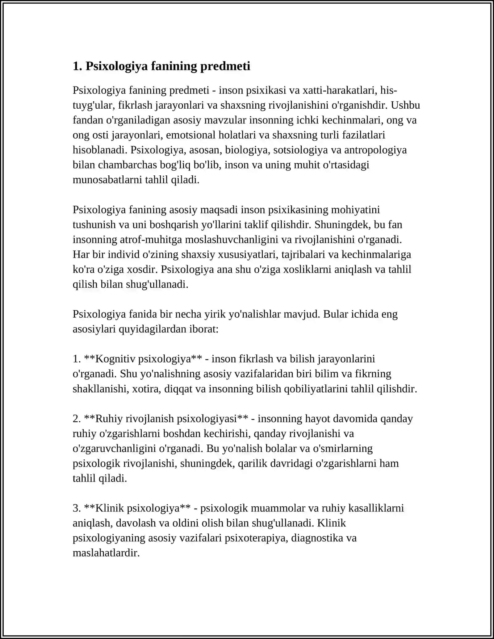 PSIXALOGIYA FANINING PREDMETI VA RIVOJLANISH TARIXI 3