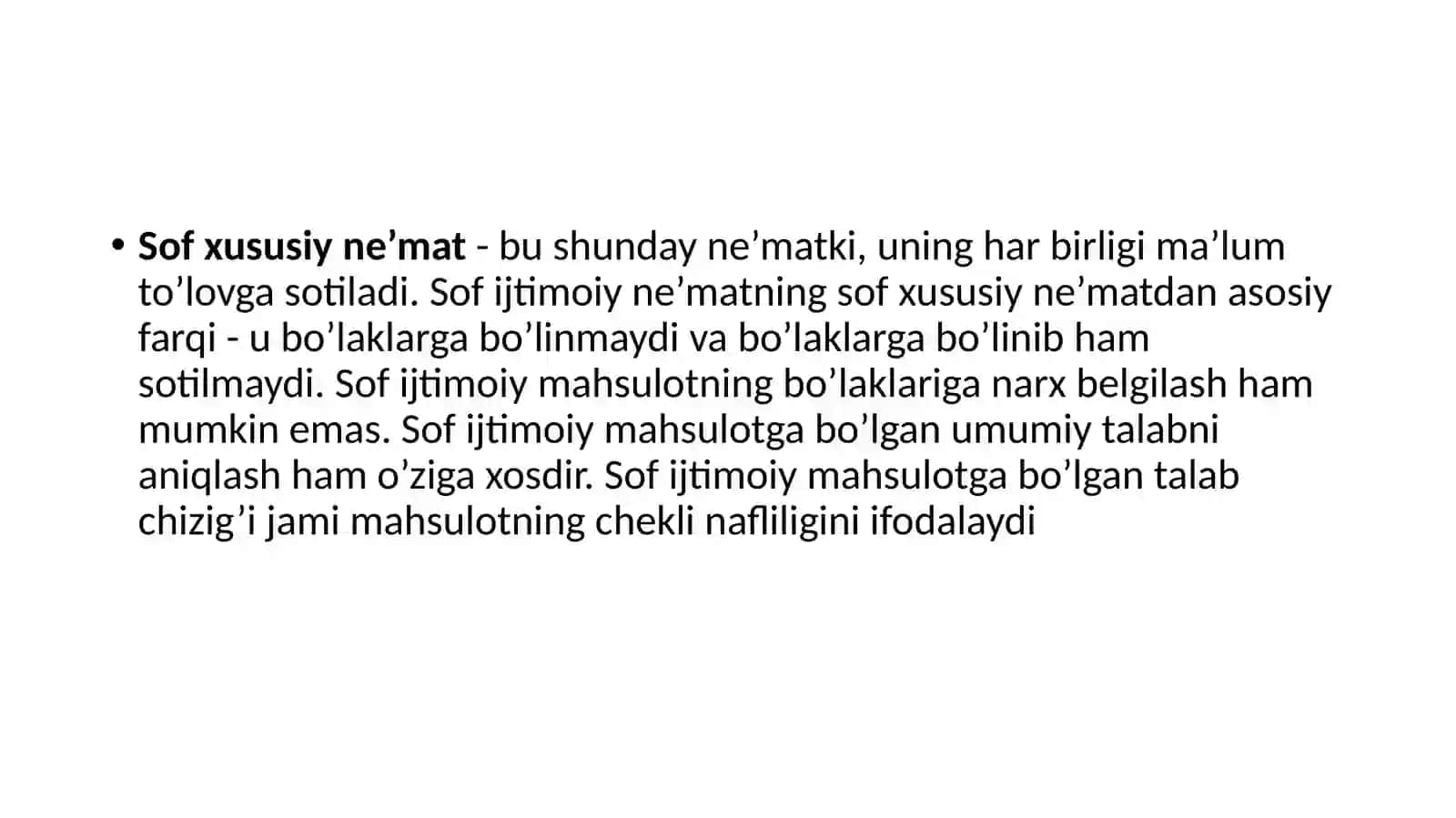 Sof ijtimoiy mahsulot 3