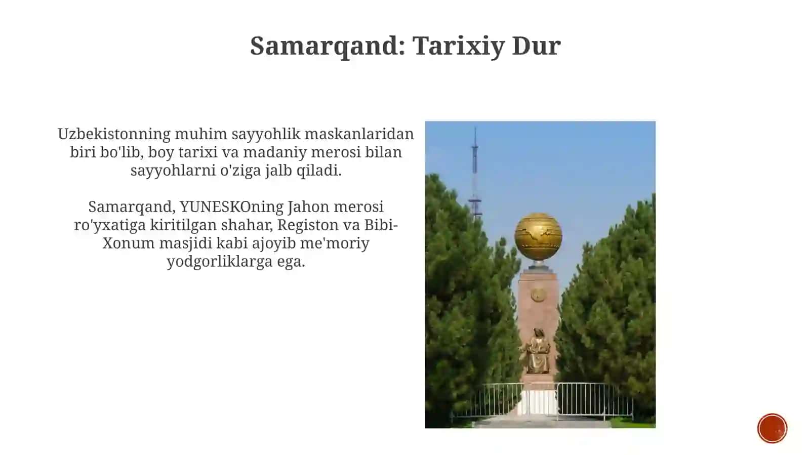 Samarqand: Tarixiy Dur 3