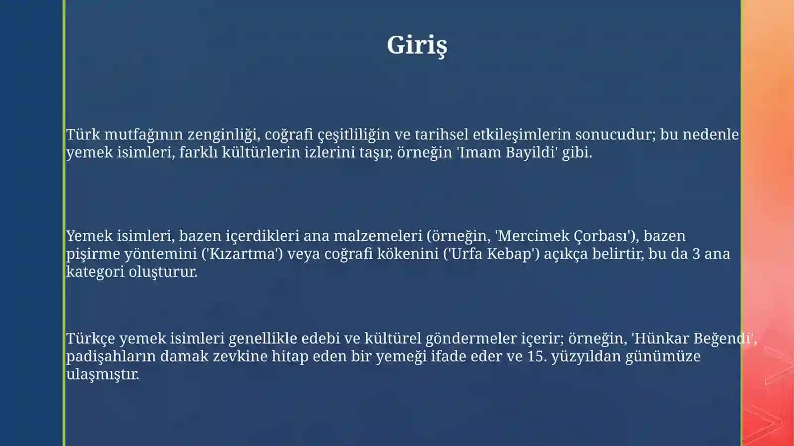 Yemek Adları 3
