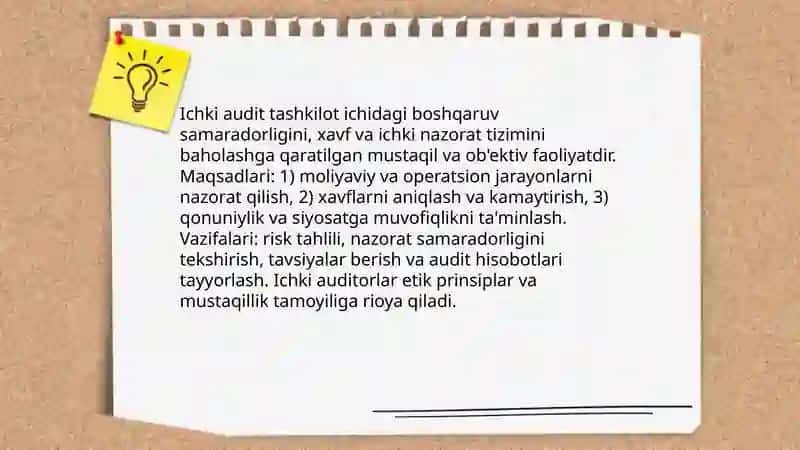 Auditorlik tekshiruvining turlari 3