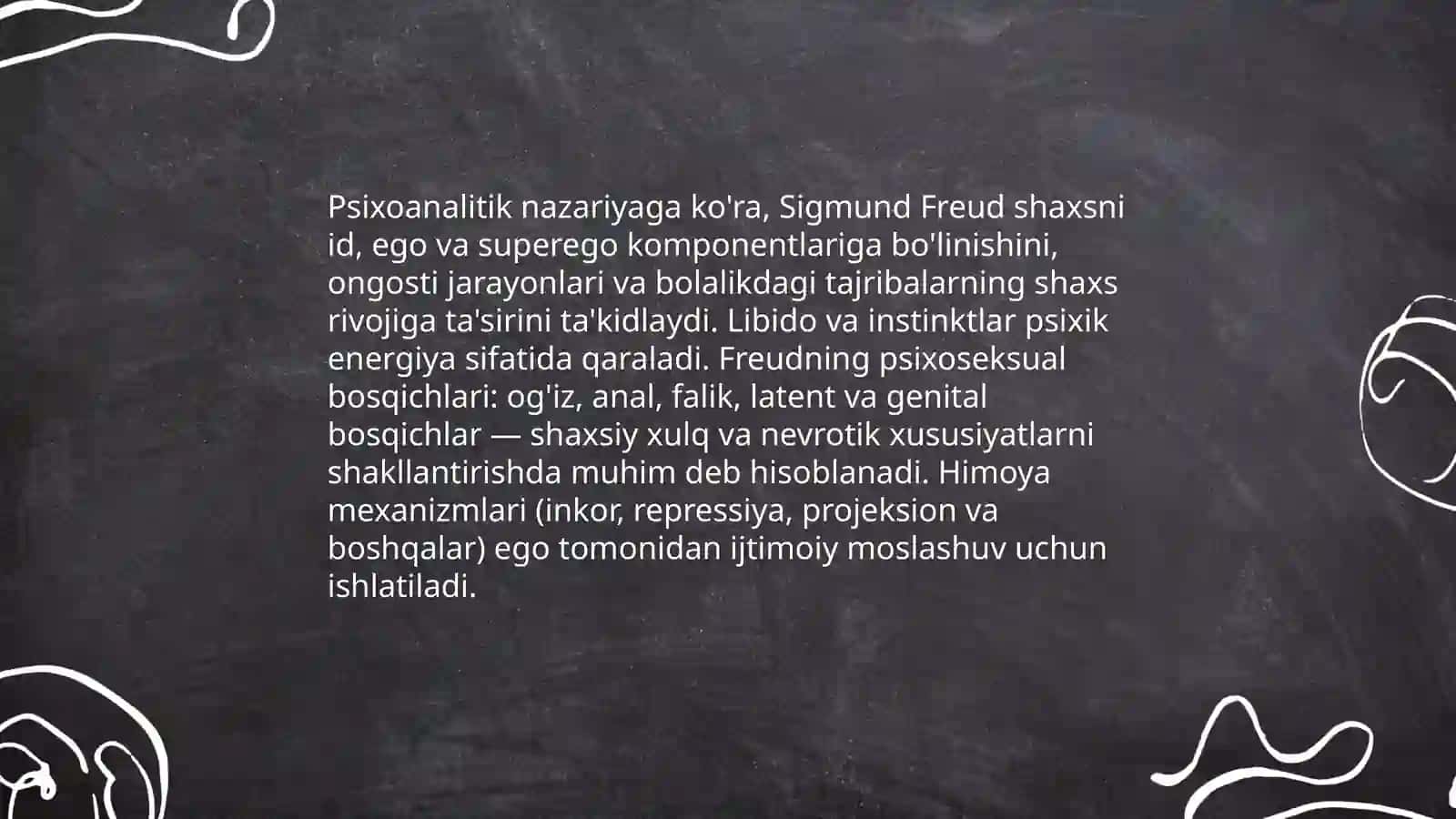 Chet el psixologiyasida shaxs nazariyalari 3