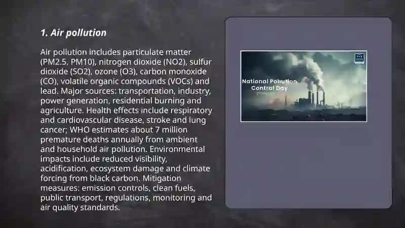 Environmental Pollution 3