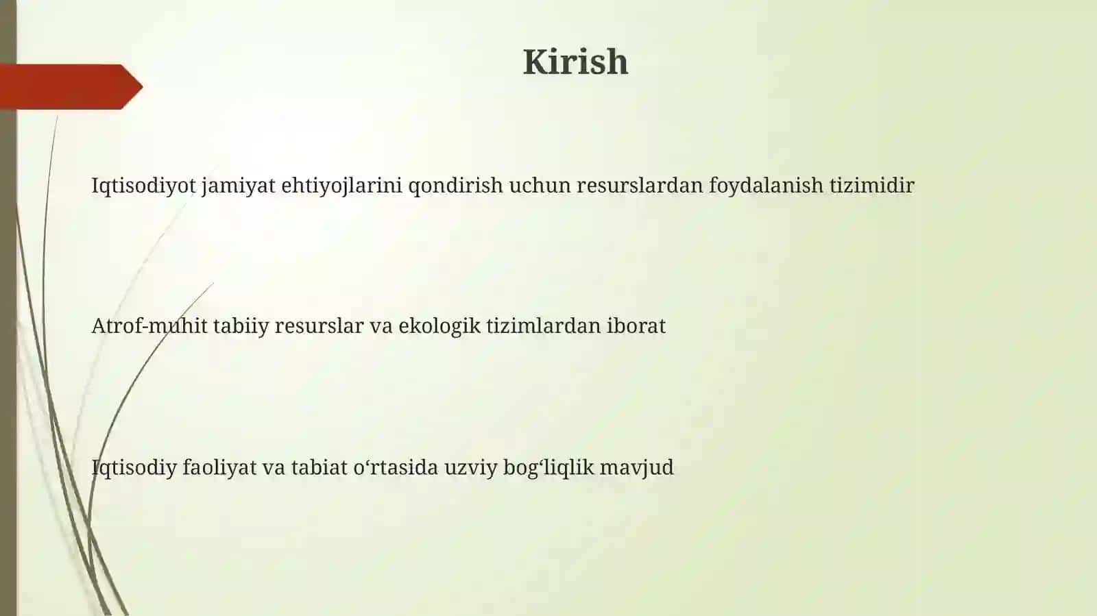 Atrof-muhit tushunchasi 3