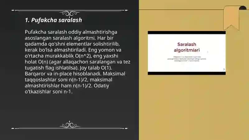 Saralash algoritmlari 3