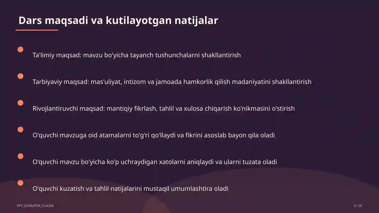 Unli va undosh tovushlarning tasnifi (5-sinf) 3