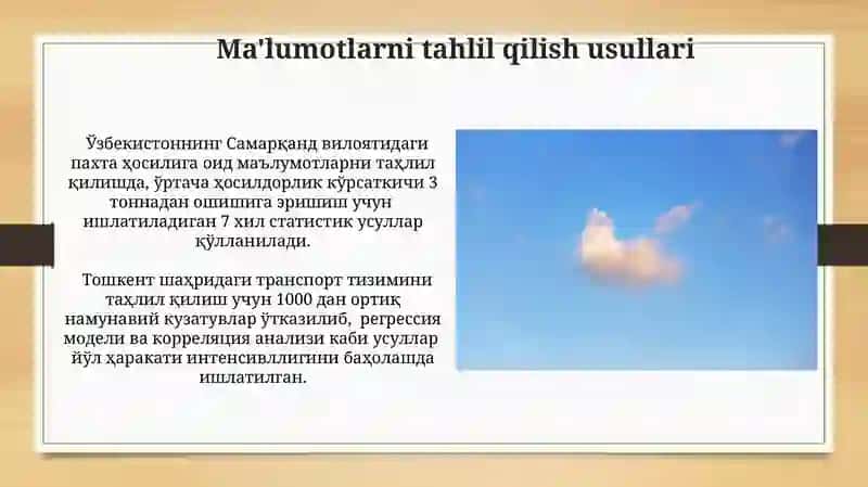 Asosiy ta'rif va tushunchalar. Metod va metodologiya 3
