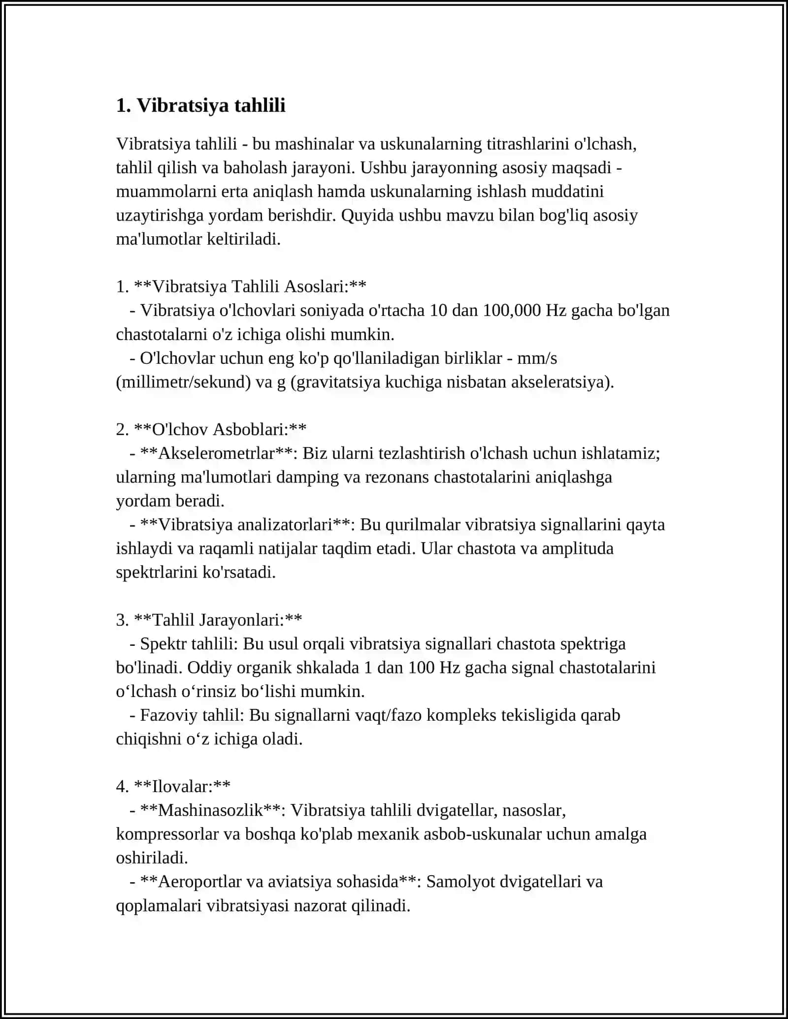 NUTQIY BUZULISHLARNI TASHXISLASHDA QO‘LLANILADIGAN TAVSIFLAR 3