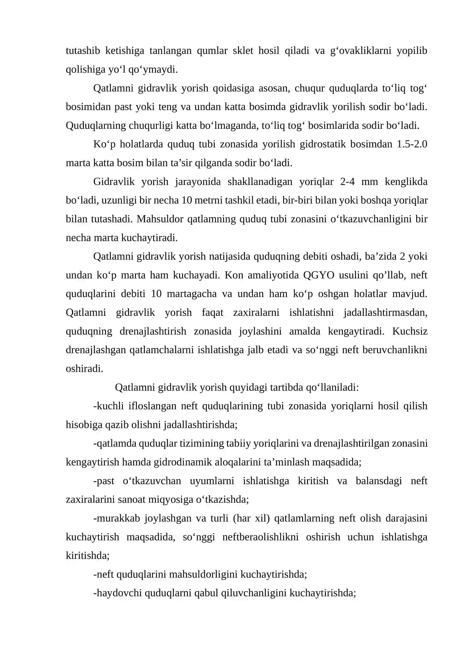 Qatlamni gidravlik yorish 3