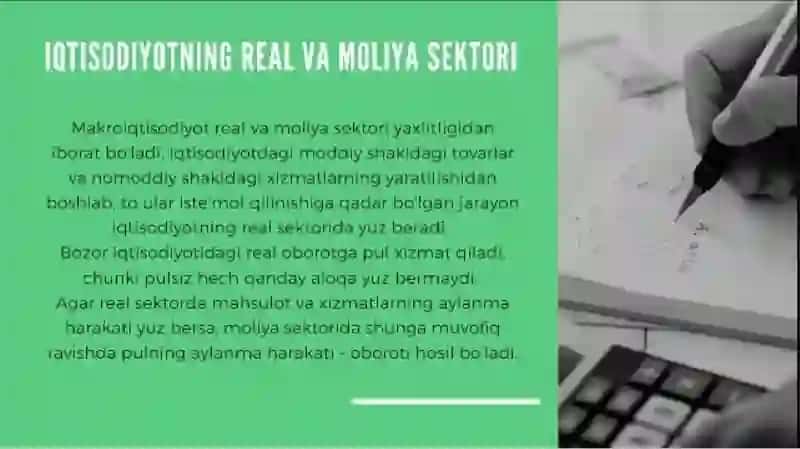 MOLIYA TIZIMI 3