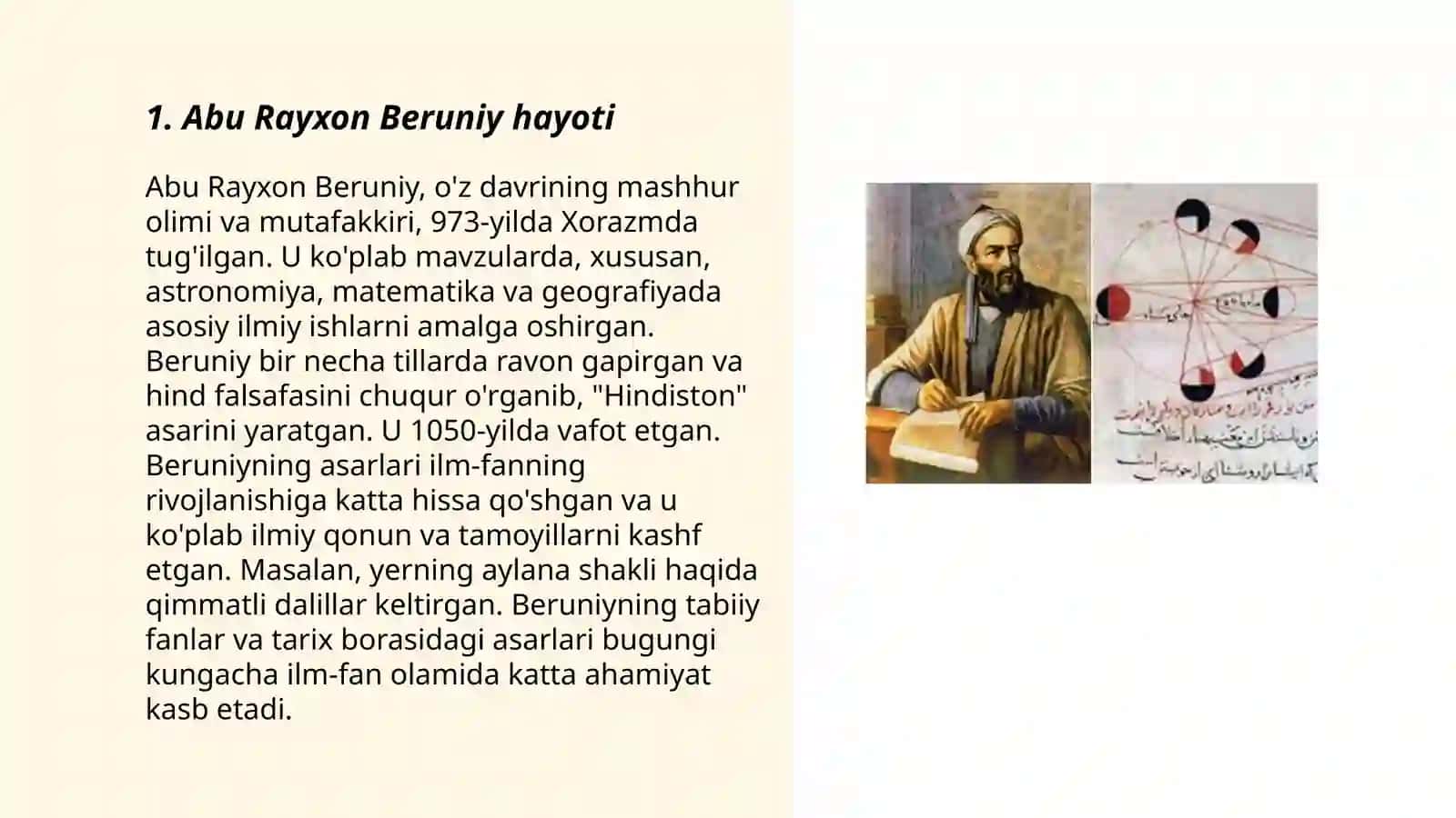Abu Rayxon Beruniy 3