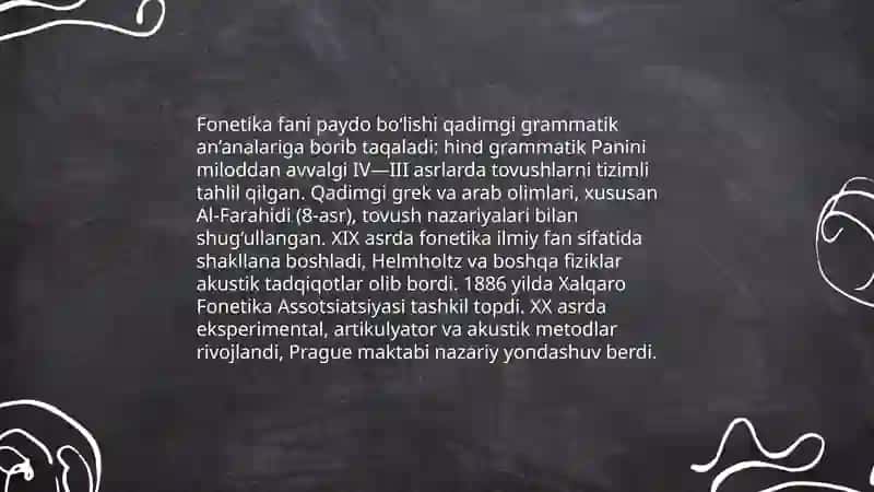 Fonetika va fonetik birliklarga doir nazariya tarixi 3