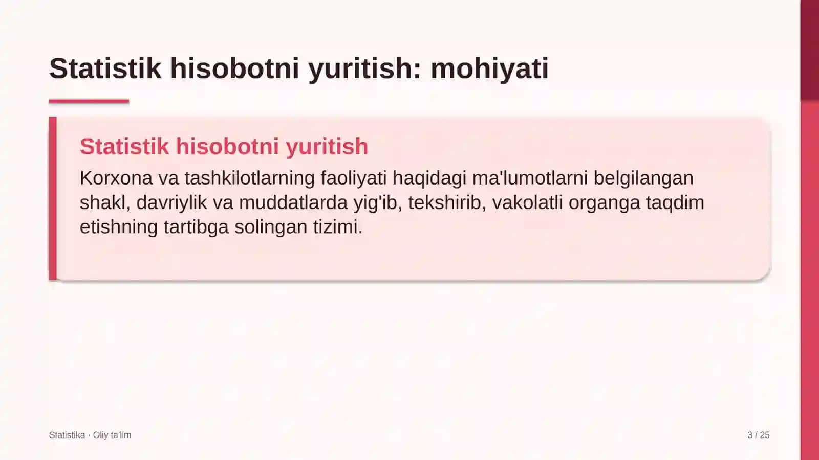 soatsozlik ustaxonalarida statistik hisobotni yuritish 6662 3