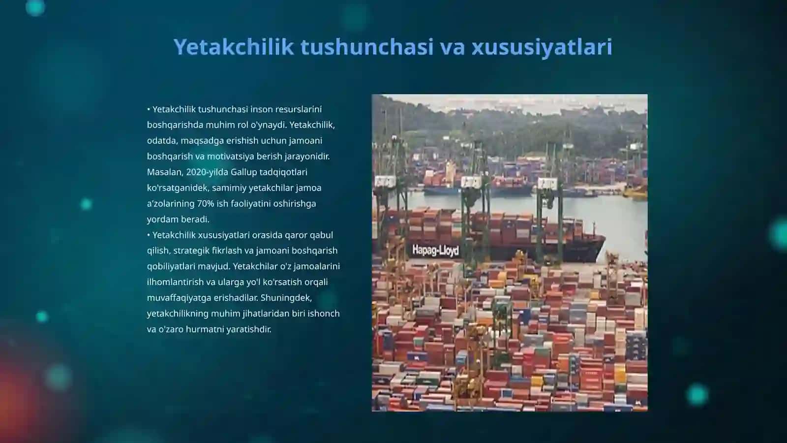 Yetakchilik tushunchasi va xususiyatlari 3
