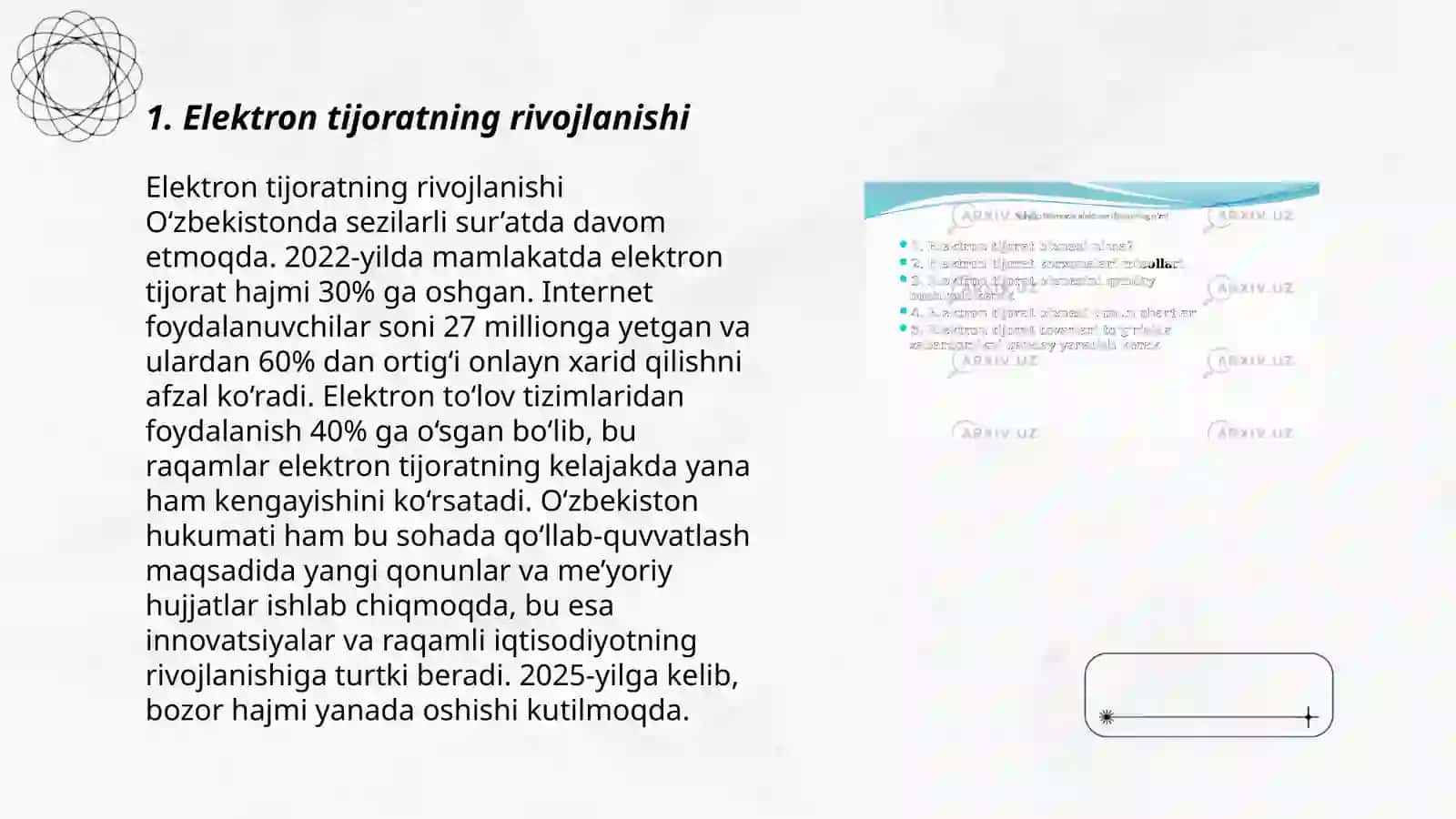 Elektron tijorat va raqamli iqtisodiyot 3