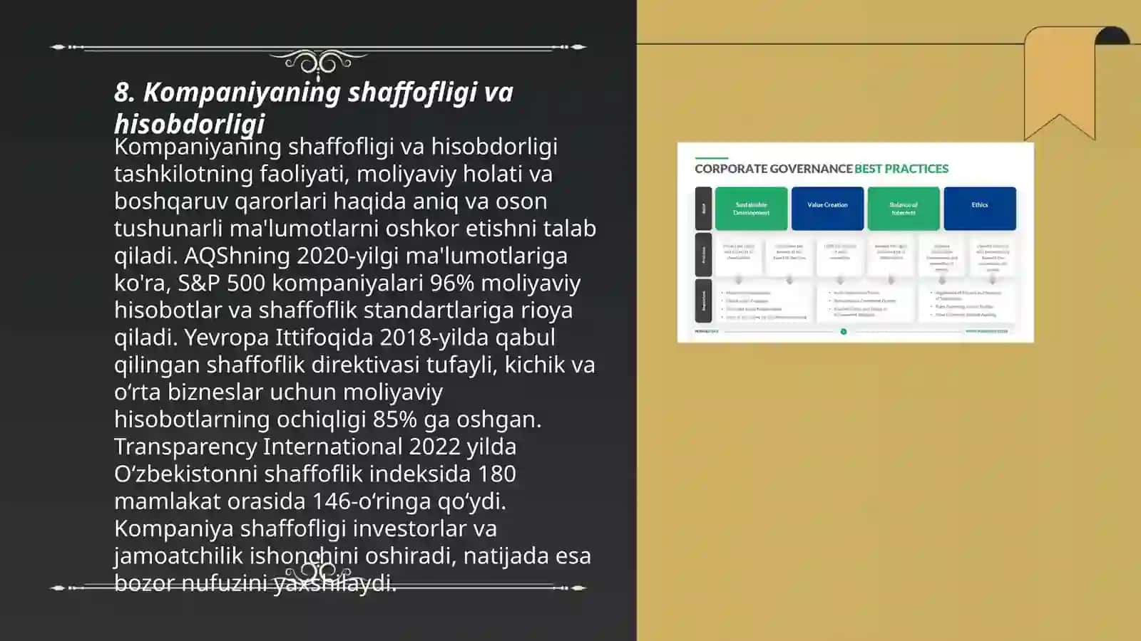 Korporativ boshqaruvda ijtimoiy mas'uliyat tushunchasi 3