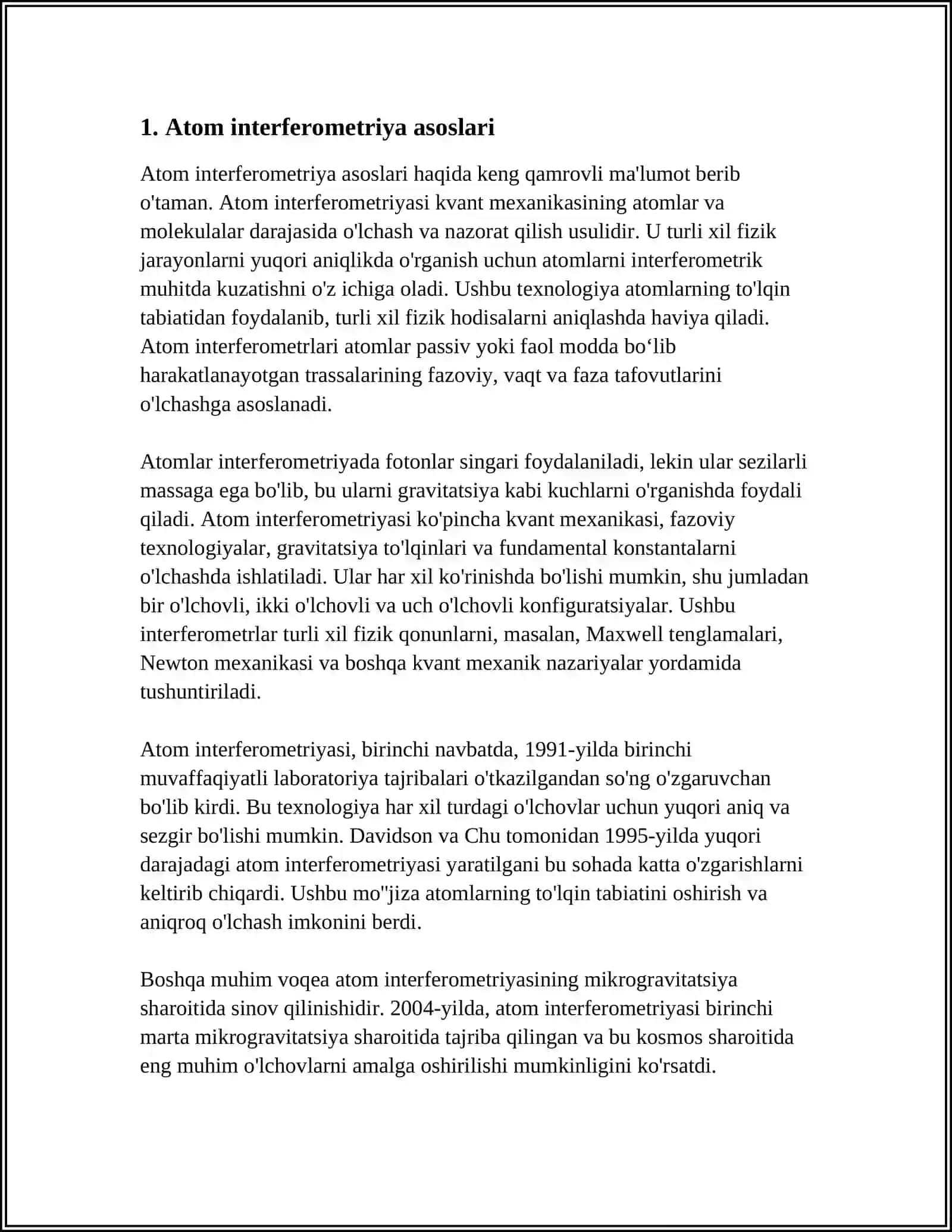 ATOM INTERFEROMETIRLARI 3