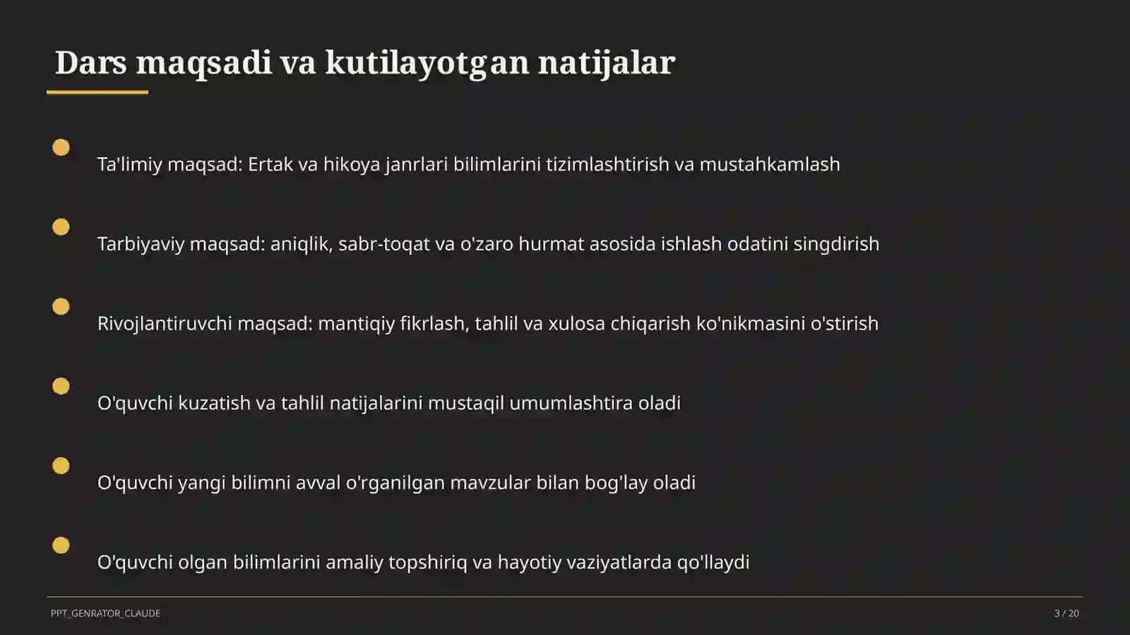 Ertak va hikoya janrlari (4-sinf) 3