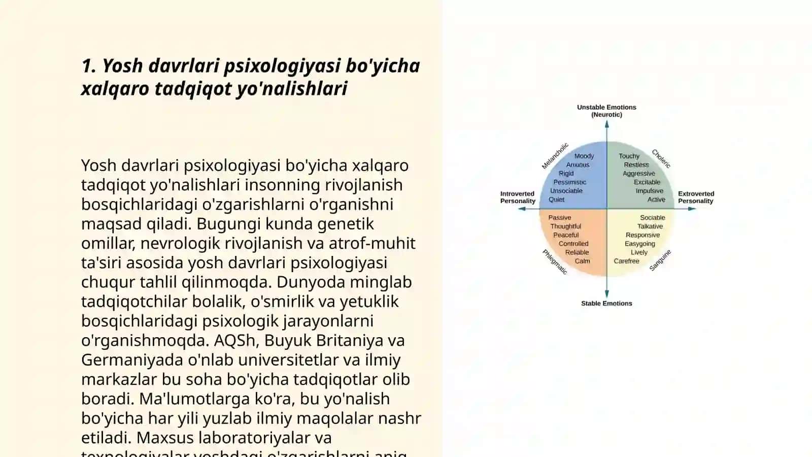 Yosh davrlari psixologiyasi tadqiqot muommolari 3