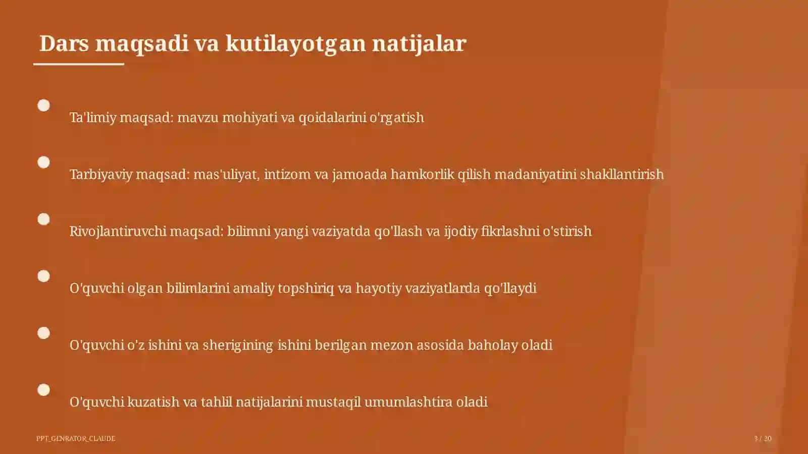 Sinuslar va kosinuslar teoremasi (9-sinf) 3