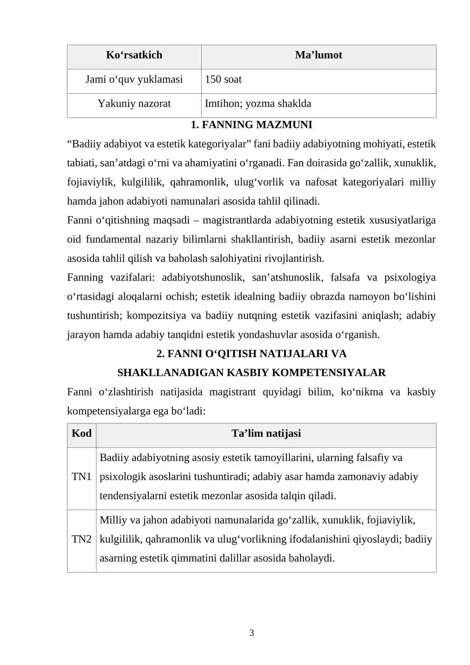 BADIY ADABIYOT VA ESTETIK KATEGORIYALAR 3