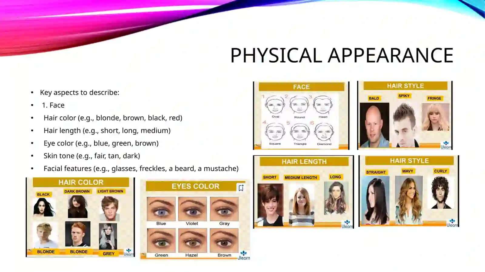 Describing people 3