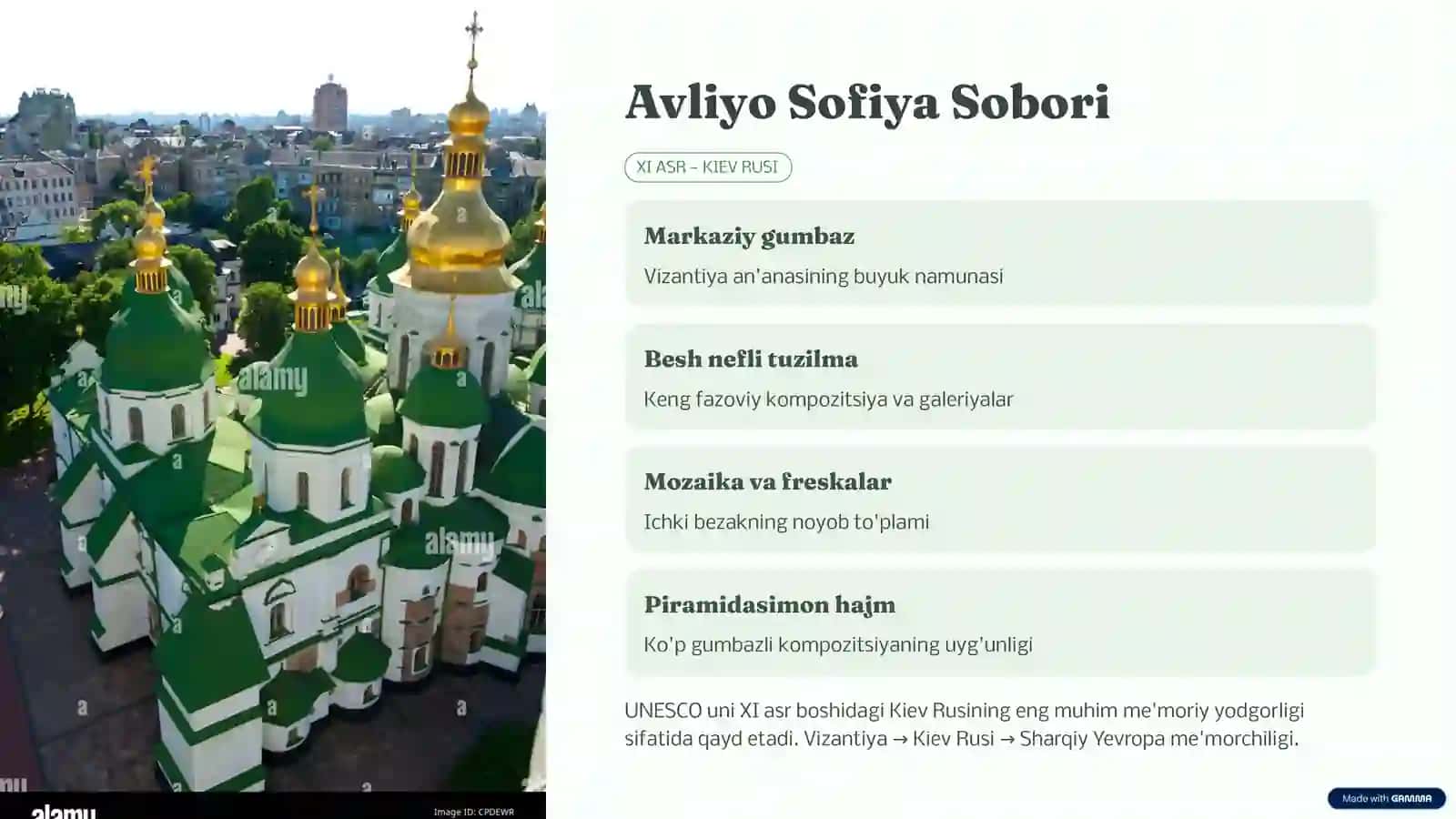 Kiev Davlati va Rossiyaning XIV–XVII Asrlar Arxitekturasi | PPT. pptx 3