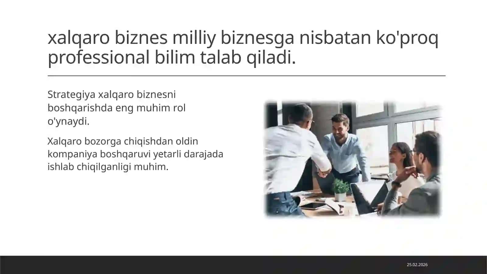 Xalqaro bisnes boshqaruvi 3