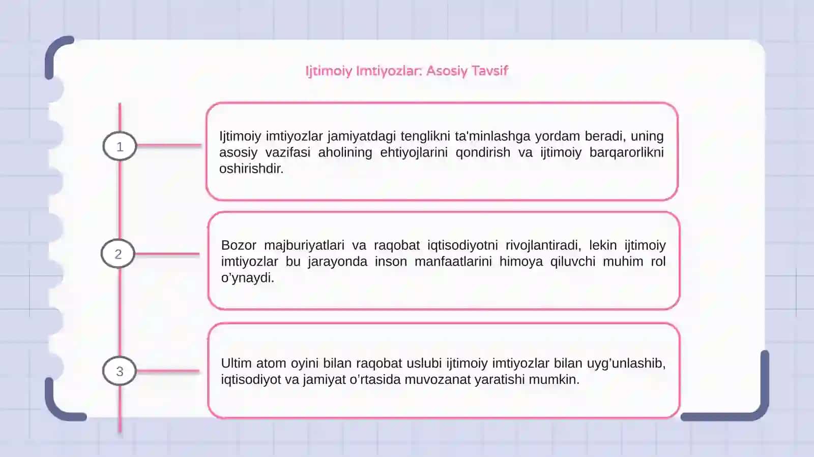 Ijtimoiy imtiyozlar bozor majburiyatlari va ultim atom oyiniga raqobat kiritish 3