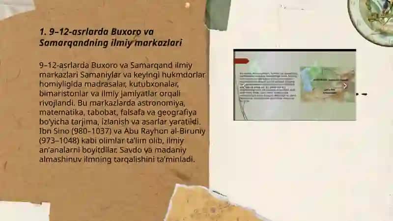 Buxoro va Samarqandning ilmiy markazlari 3