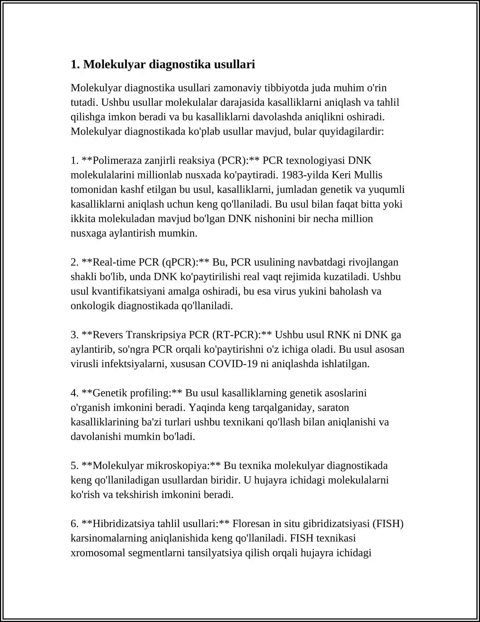 Molekulyar diagnostika usullari 3