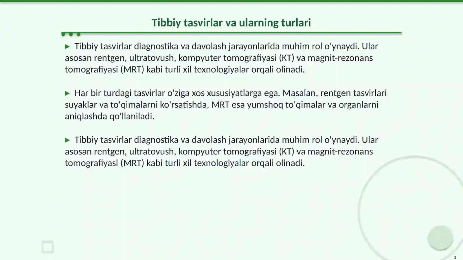 Tibbiy tasvirlarni Python va mashinali o‘qitish asosida tahlil qilish 3