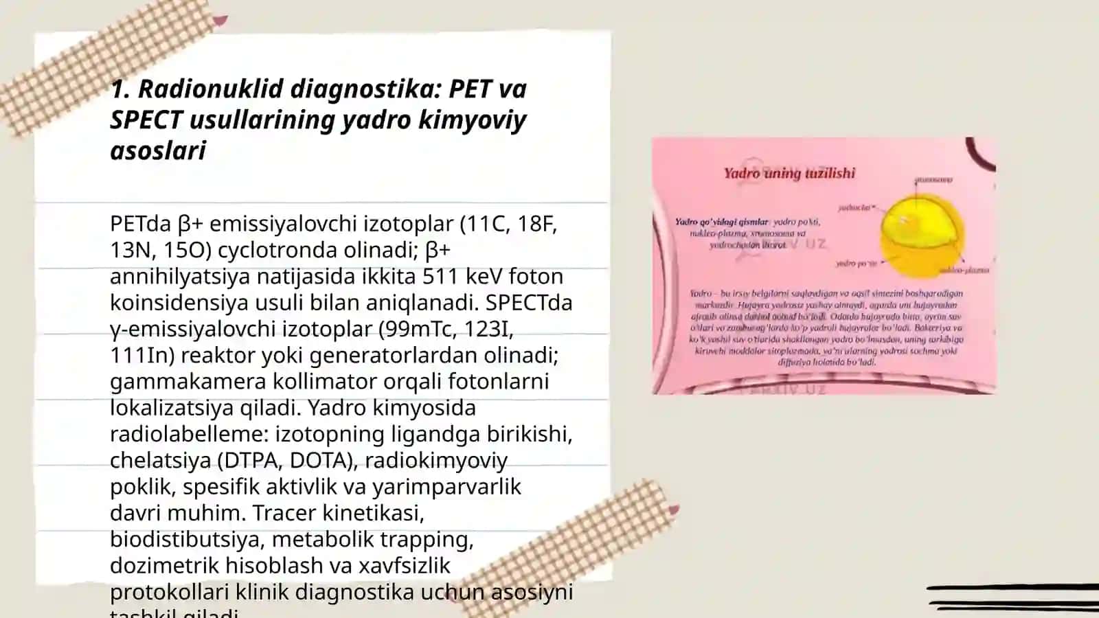 Yadro kimyosining tibbiyotdagi oʻrni 3