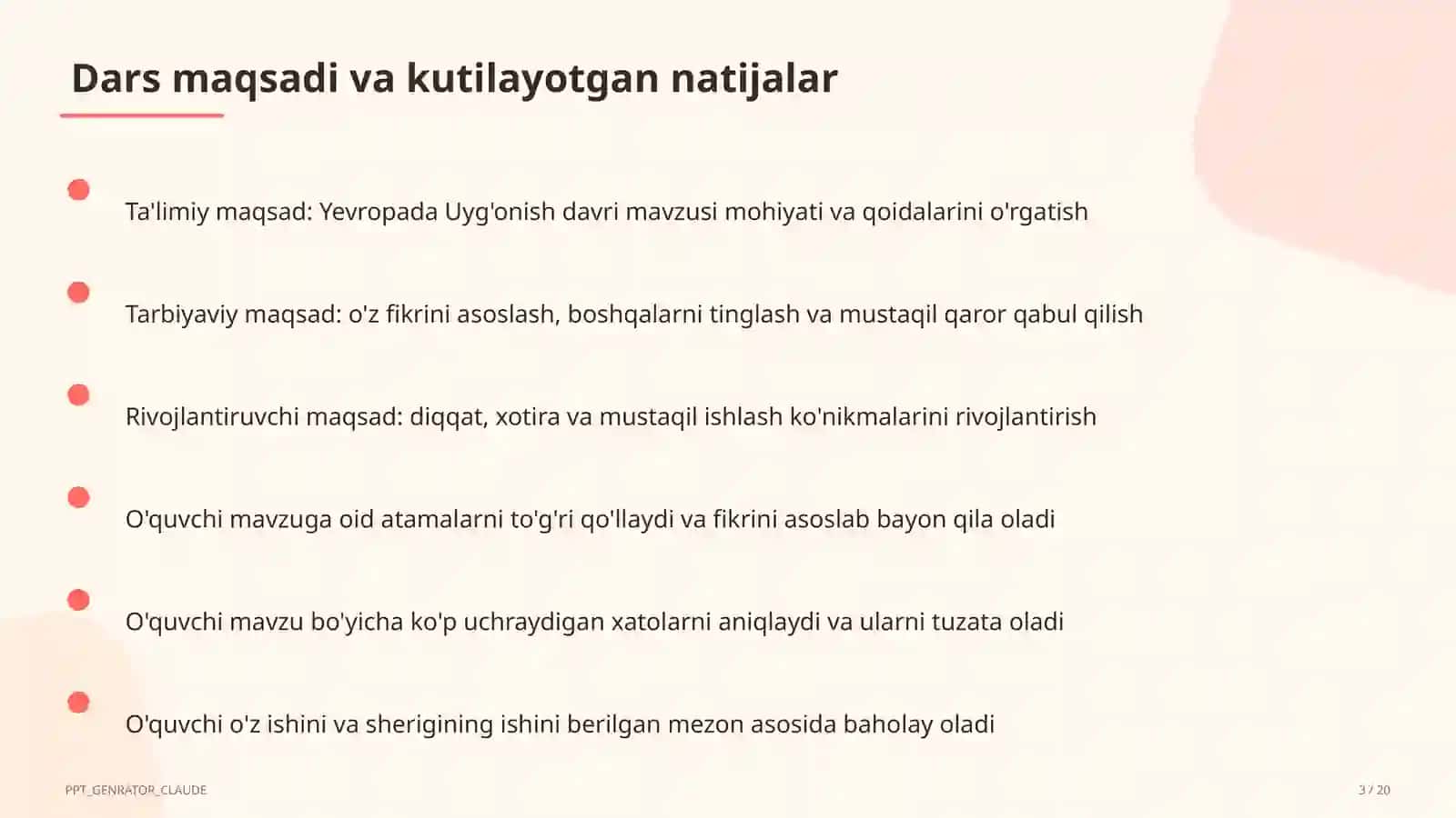 Yevropada Uyg'onish davri (8-sinf) 3