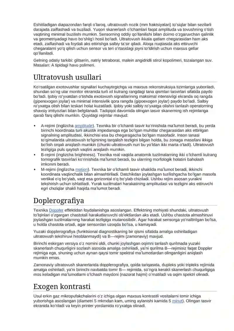 Ultratovush tekshiruvi (UTT) 3