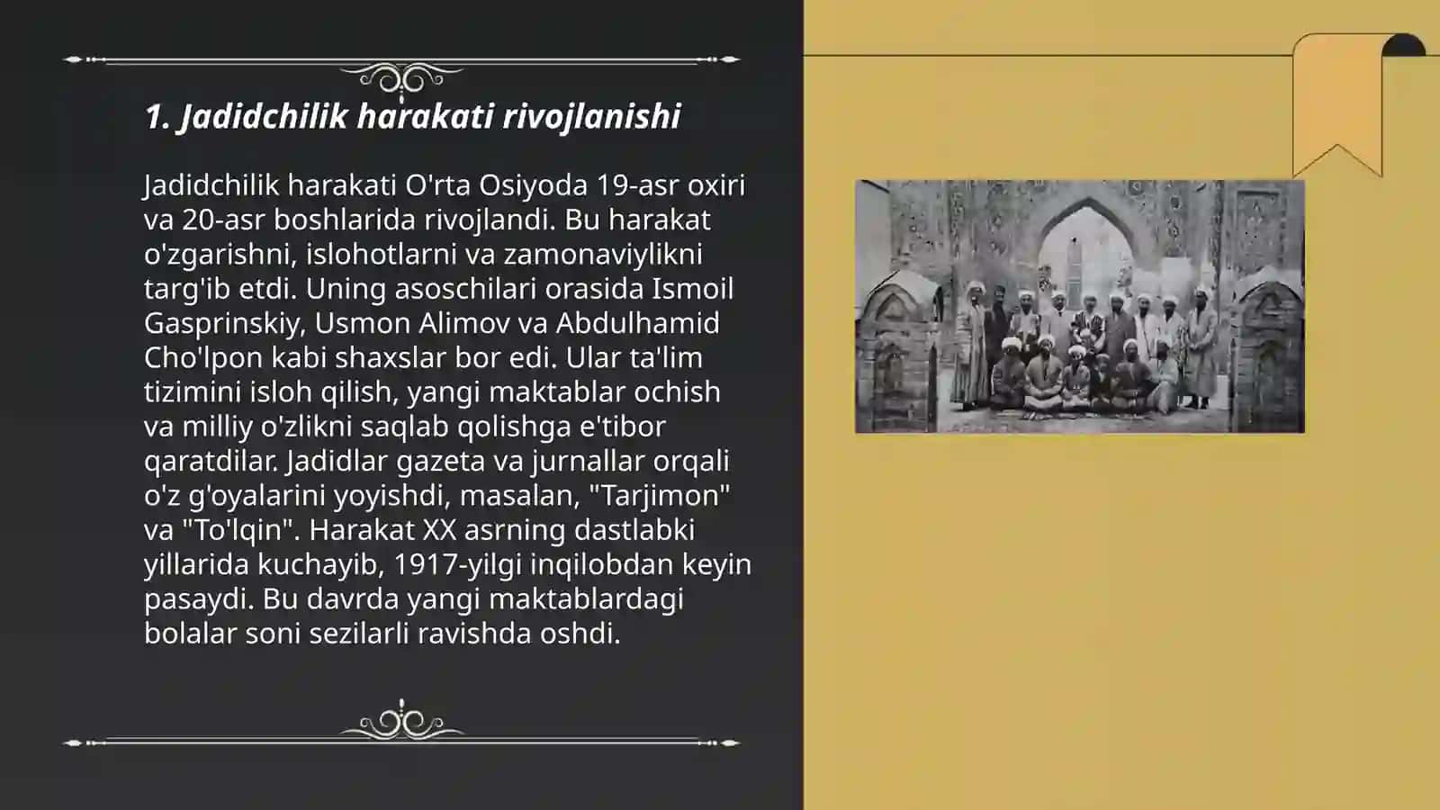 Jadidlar faoliyati 3
