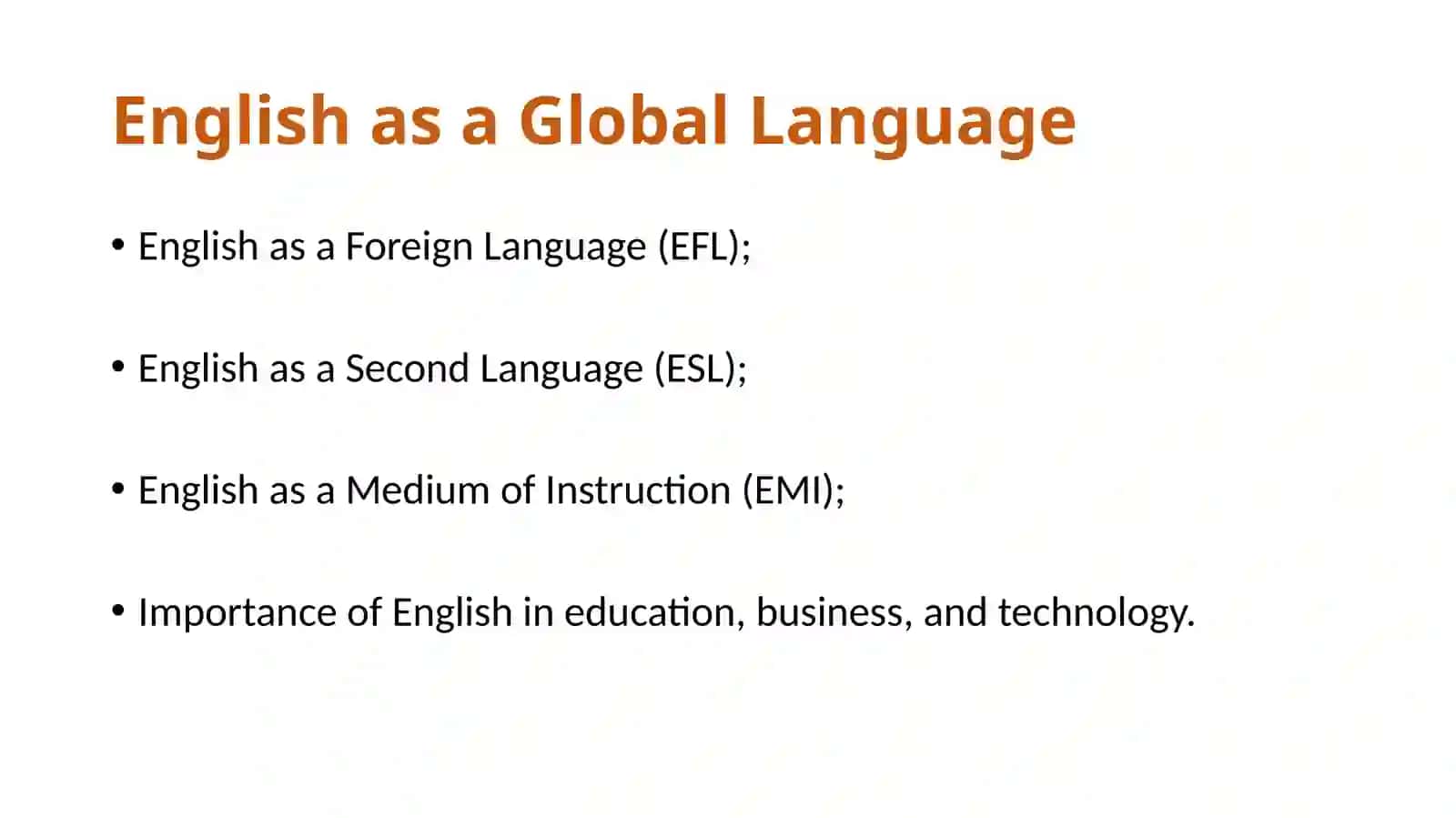 Teaching English in different countries 3