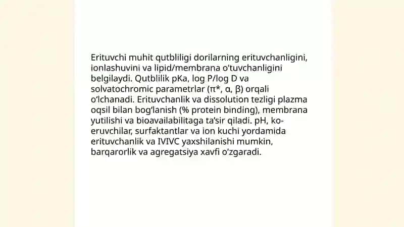 Biofarmatsiya fanidan tayyorlagan mustaqil ish 3
