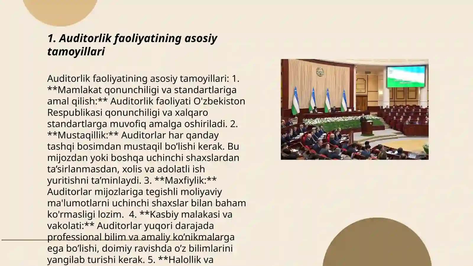 Auditorlik faoliyatini tashkil etishning huquqiy asoslari 3