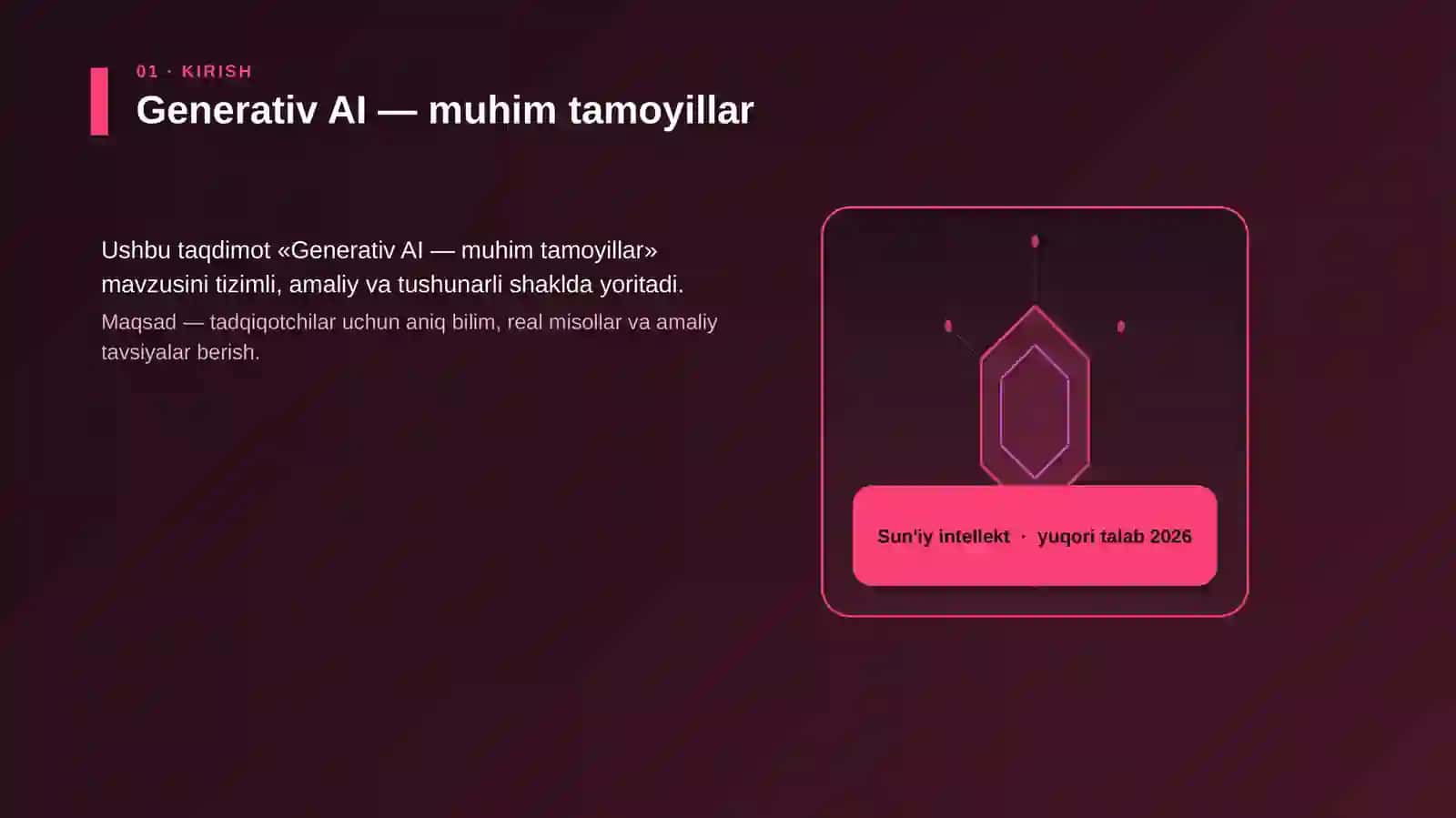 Generativ AI — muhim tamoyillar 3