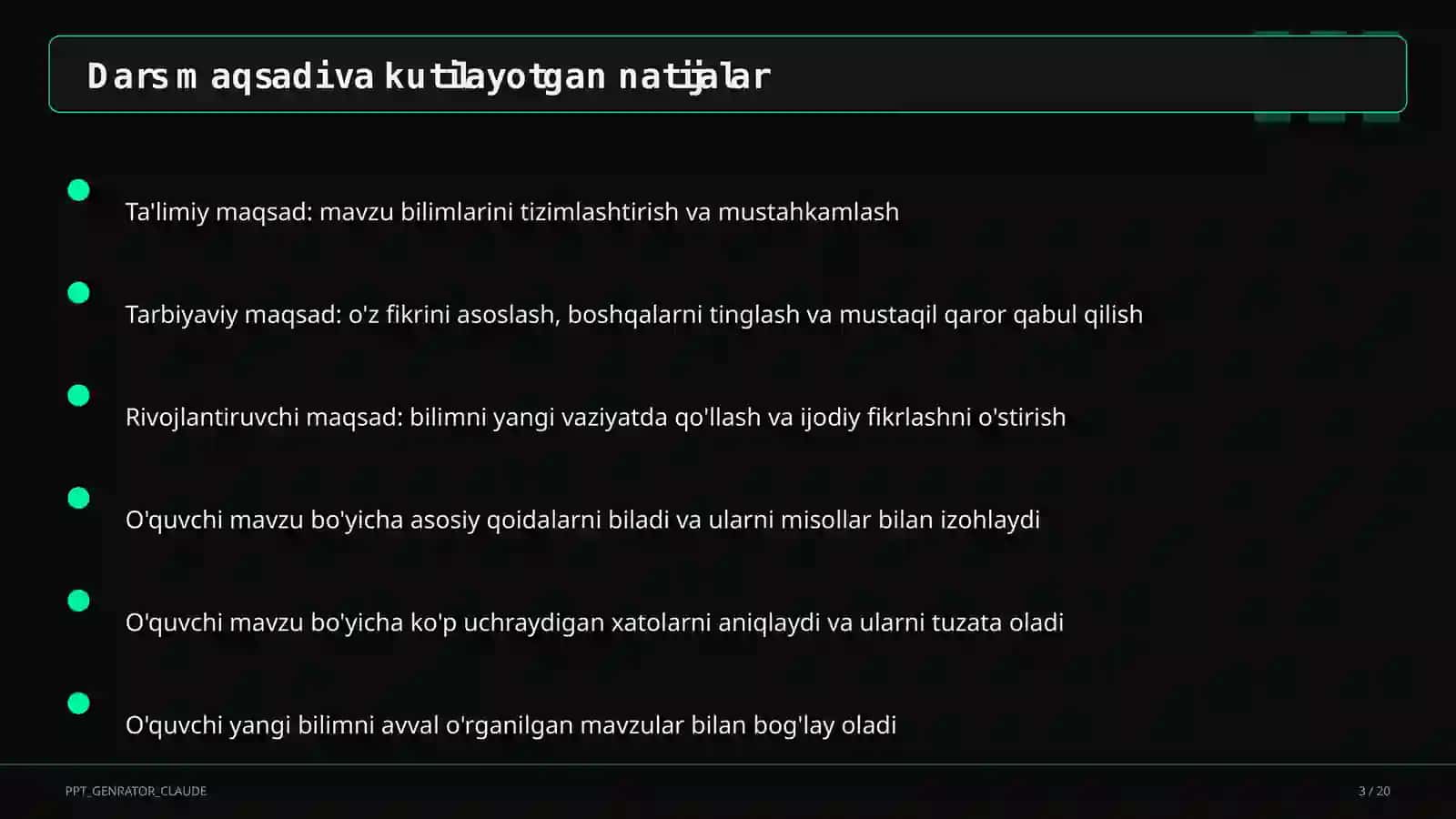 Uzunlik o'lchovlari: metr, detsimetr (2-sinf) 3