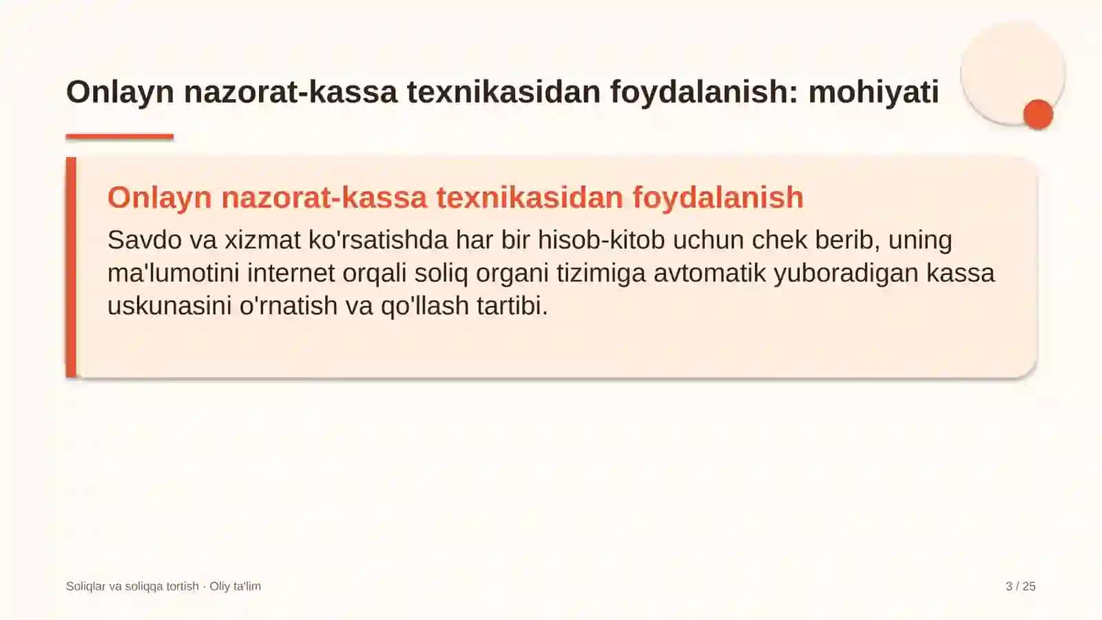 Klining kompaniyalarida onlayn nazorat-kassa texnikasidan foydalanish 3