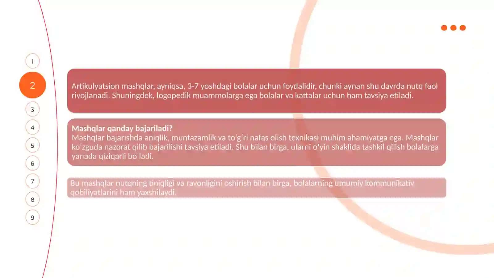 Artikulyatsion moshqlar 3