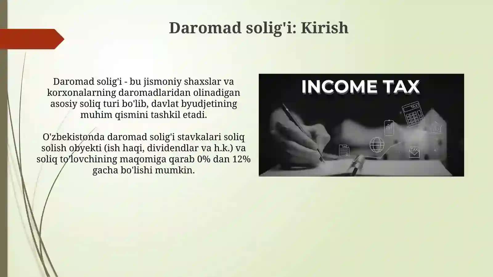 Daromad solig'i 3